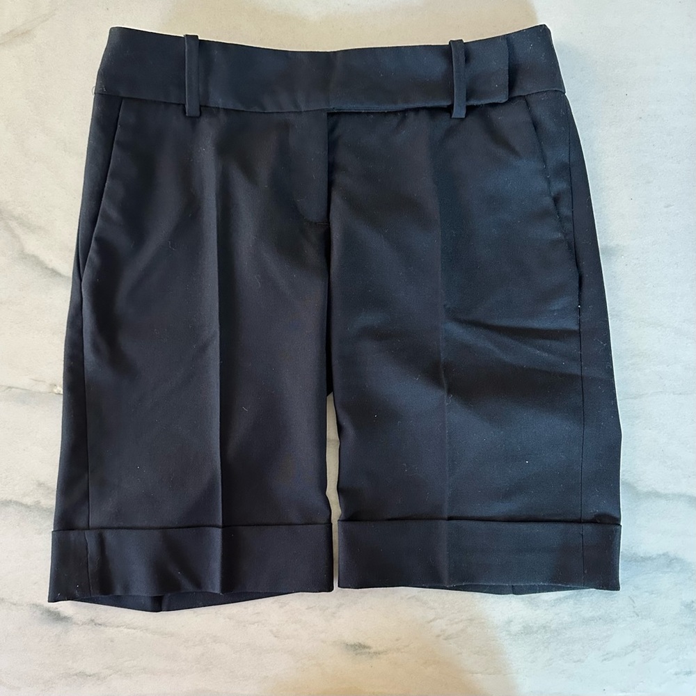 Zara Basics - made in Spain - cuffed dress shorts - XS